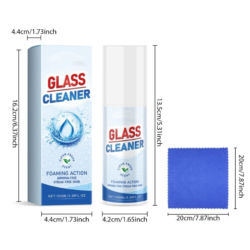 منظف ​​الزجاج المنزلي مناسب لمختلف أنواع الزجاج الداخلي والخارجي K92A