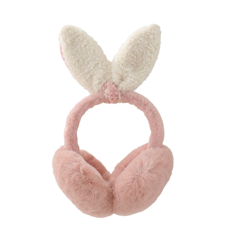 Child Cute Cat Ears Winter Warm Earmuffs Shiny Sequin Ear Soft Plush Earflaps For Kid Outdoor Ear Warmer Outdoor Cold Protection