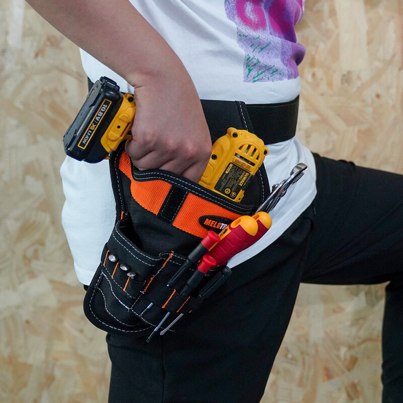 Tiroir OTOUGH Sac à outils de taille pour étui de perceuse, ceinture électrique, sac à poudres d'outils pour outils et forets
