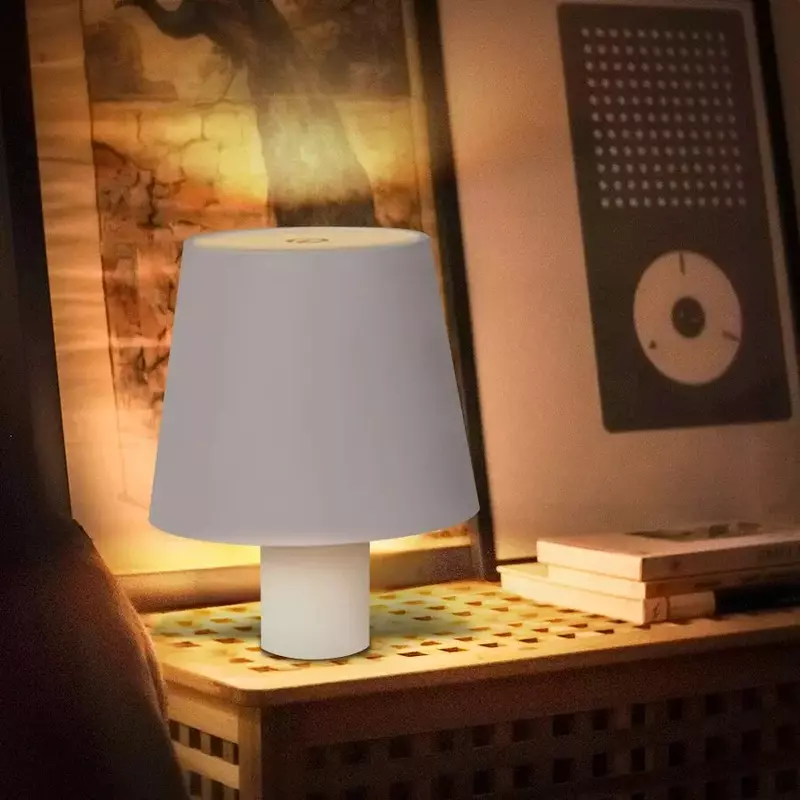 Lampada da tavolo a LED per bottiglia di vino lampada da tavolo rimovibile con ricarica USB Cafe Atmosphere Night Light dimmerabile per club Bar decorazione luce