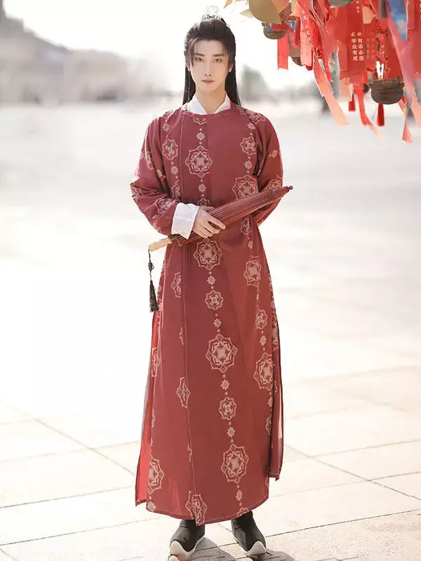 Hanfu Men Tang Dynasty Cosplay Ancient Chinese Clothing Improved Robe Traditional Hanfu Clothes Stage Costume Hanfu