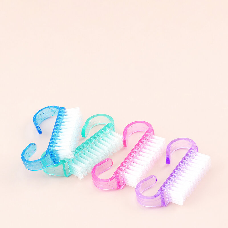 21 pcs Mini Nail Art Cleaning Borstels Voor UV Gel Acryl Soft Verwijder Dust Borstel Vinger Care Manicure Gereedschap 3 kleuren