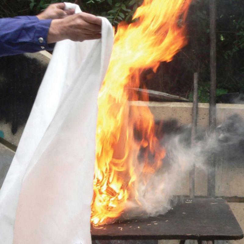 Coperte ignifughe coperte pieghevoli e leggere panno antincendio in fibra di vetro estintore da cucina per cucina