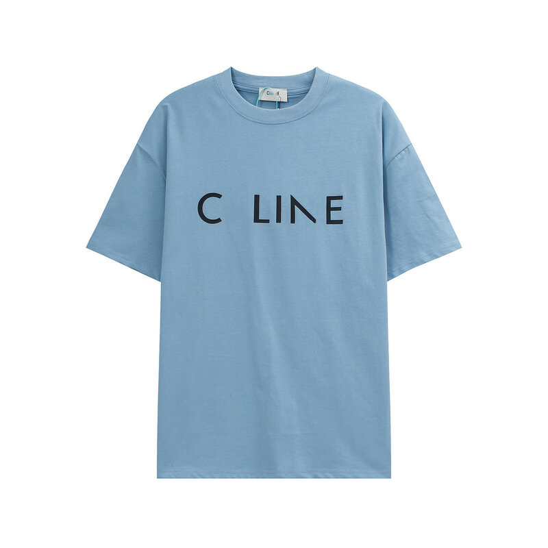 Camisetas de manga corta para hombre y mujer, camisa con estampado de letras, Base clásica CEL, de lujo, estilo profesional, 2023