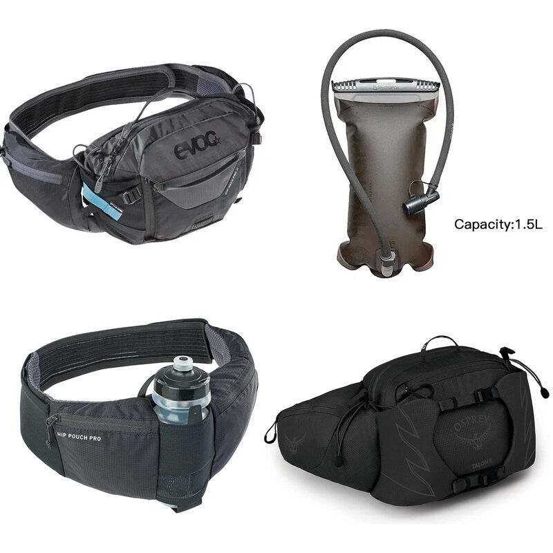 Hip Pack Pro 3 Hydration Waist Pack backpack vest HydraPak Water Bladder/Reservoir Hydration Hiking,Running Exercising