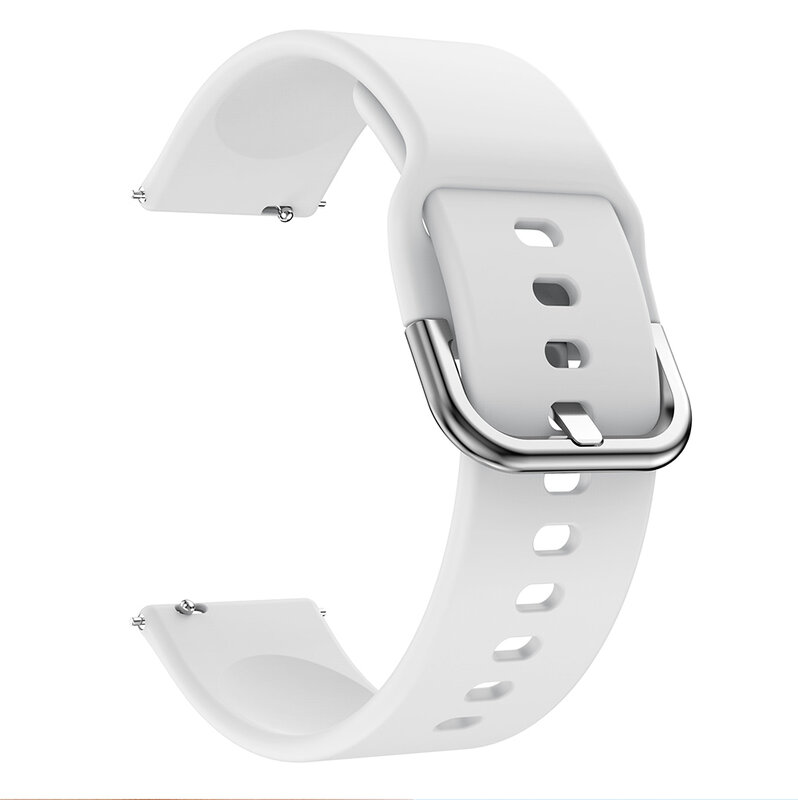 Soft Silicone Watch Band para homens e mulheres, substituição de pulseira, pulseira para relógio inteligente LIGE ZL02, 22mm