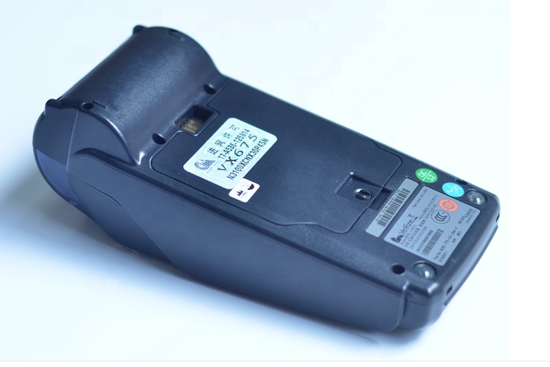 Versión VX675 GPRS, 2 en 1 Terminal pequeño, dispositivo de pago de sistema POS móvil, máquina de facturas usada