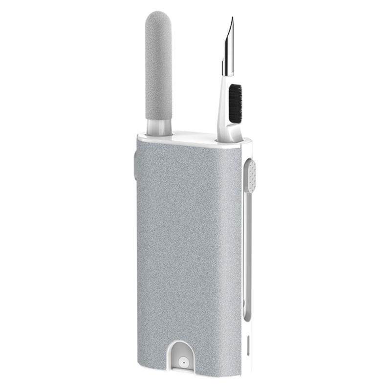 Sikat pembersih layar ponsel, 1/2 buah dalam 1 Kit sikat headphone Set pena kamera ponsel Tablet Laptop alat pembersih layar