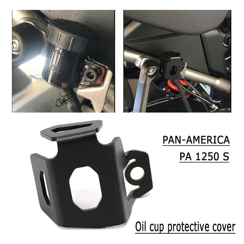 ถ้วยน้ำมันมอเตอร์ไซค์ฝาครอบป้องกันอลูมิเนียม CNC สำหรับ PAN America 1250 S PAN America 1250 S PA1250 2021 2022