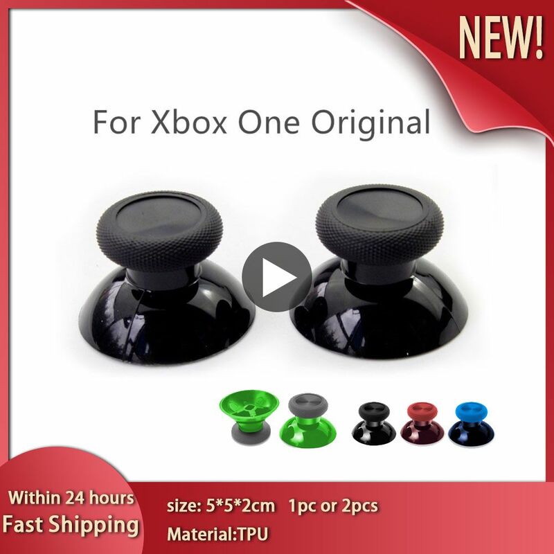 2Pcs 3D Analog Joystick Replacement thumb Stick grips Cap Cover Buttons For Microsoft ONE X S Controller Thumbsticks Cover