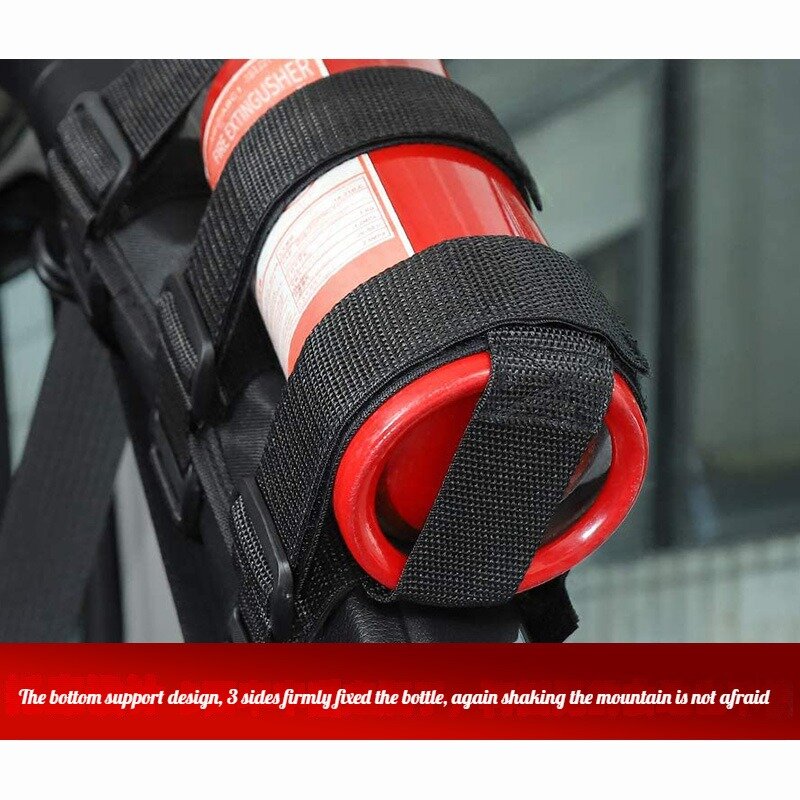 Набор регулируемых ремней для огнетушителя, ремни для багажника, усиленные нижние ремни