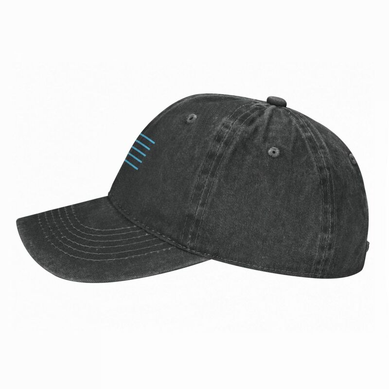 Sombrero de vaquero Trans bass clef para hombre y mujer, gorra de pesca personalizada, Tenis