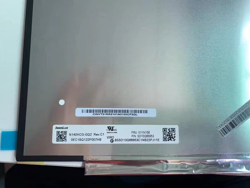 N140HCG-GQ2 N140HCG GQ2, pantalla LCD LED IPS delgada de 14 pulgadas FHD 1920X1080 72% sRGB, repuesto mate