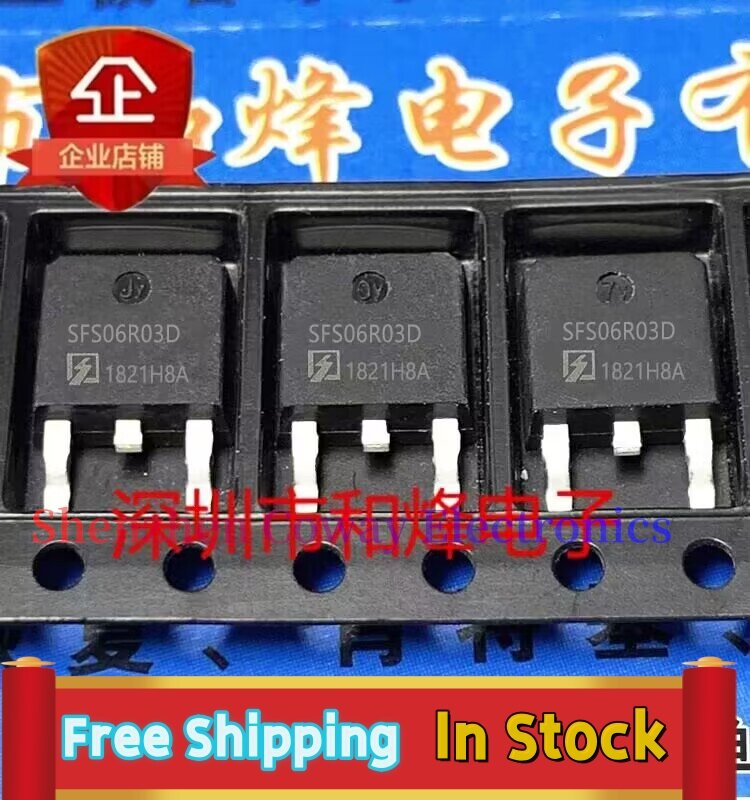 10PCS-30PCS  SFS06R03D   60V 130A MOS TO-252  In Stock Fast Shipping