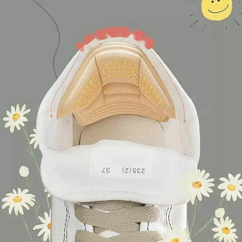 Cuscino del tallone alto regolare le dimensioni Sneaker antiusura dimensioni restringenti solette per scarpe da donna protezioni per tallone adesivi per tallone cuscinetti per tallone