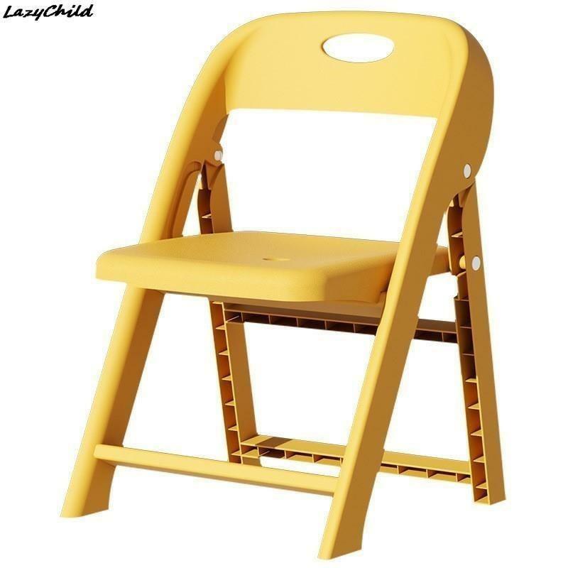 Small Size Thickening Folding Stool Adult Children Reclining Chair Household Non-slip Small Stool Kindergarten Chair Baby Dining