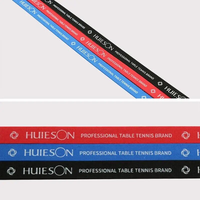 Cinta de esponja para Borde de tenis de mesa, cintas protectoras laterales de raqueta de Ping-Pong, reemplazo (rojo/negro/azul), 1-2mm de espesor, 9-10mm de ancho