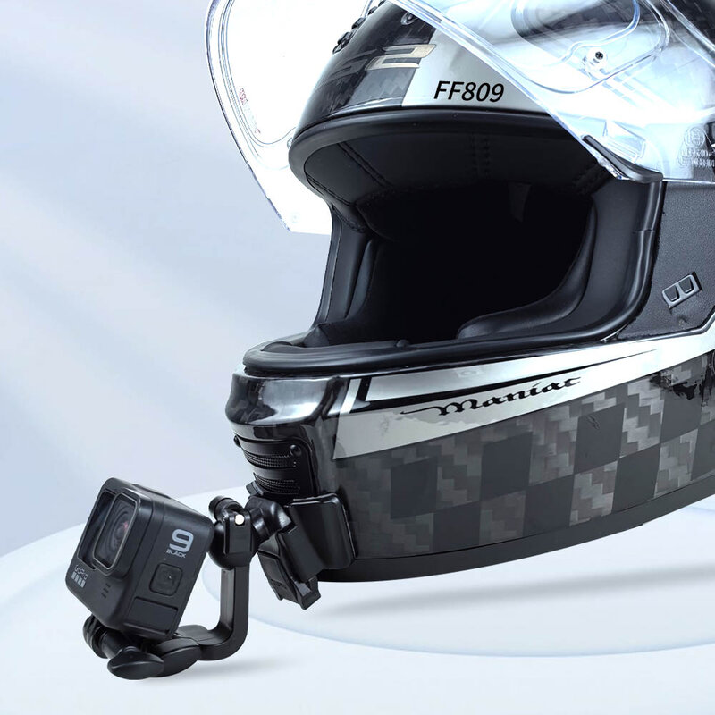 LS2 шлем под заказ MX701 436 FF370 352 800 801 802 805 811 подбородок для GoPro Hero10 Insta360 X2 3 DJI аксессуары