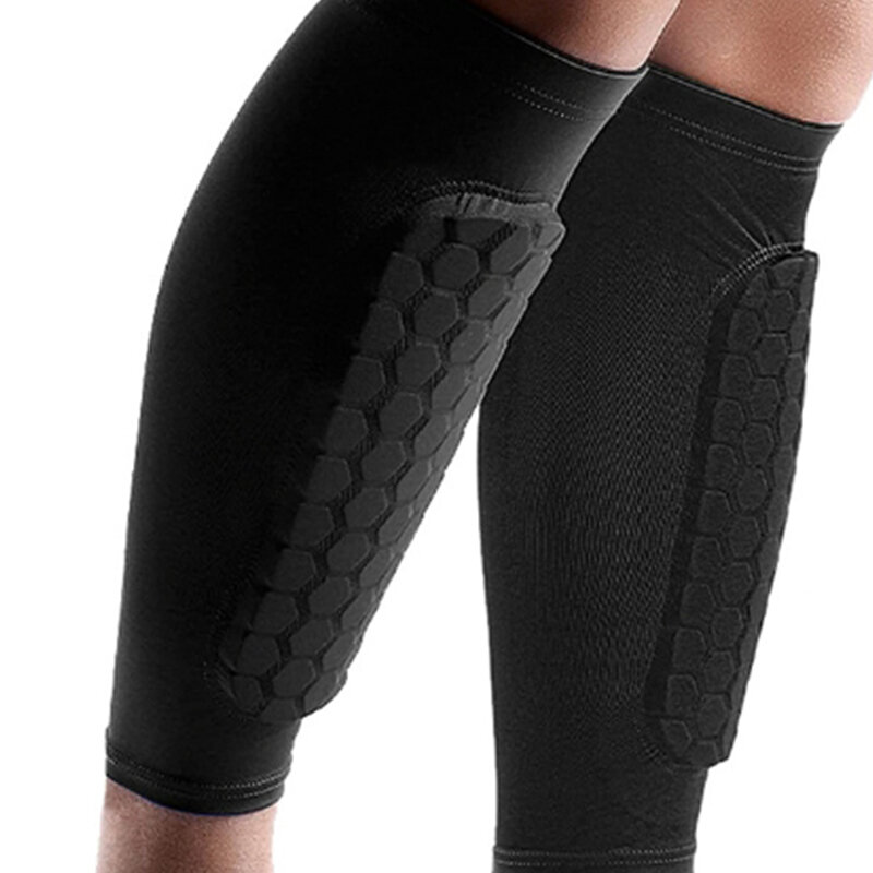 Outdoor Sports Honeycomb Anti-Collision Leg Protectors, Protective Leg Socks, Mountain Climbing And Cycling Protective Gear