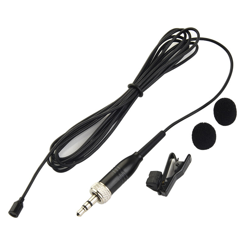 Dookólna zacisk do mikrofonu klapy Lavalier 3.5MM dla systemu bezprzewodowego akcesoria do instrumentów muzycznych