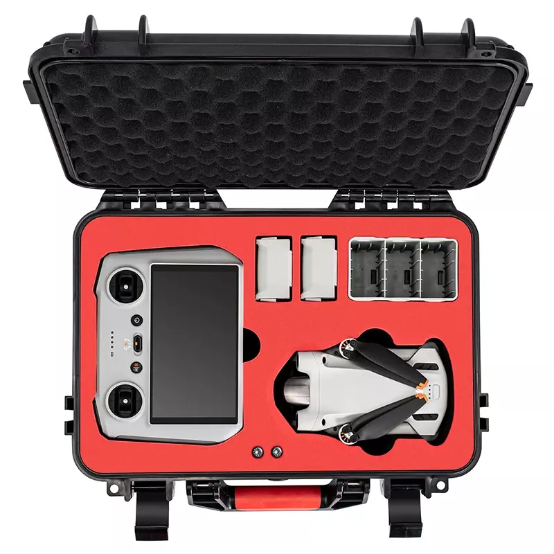 휴대용 가방 하드 쉘 보관 케이스, 방수 방폭 운반 상자, RC 컨트롤러, DJI 미니 3 프로용 액세서리