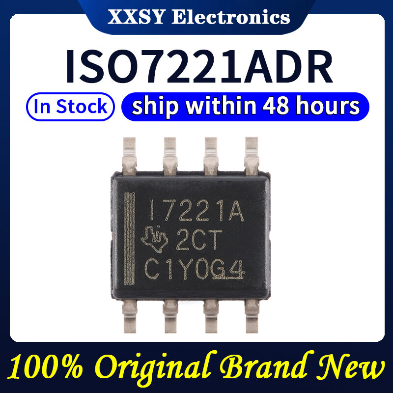 ISO7221ADR SOP8 I7221A Alta Qualidade, 100% Original, Novo