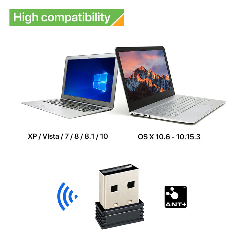CYCPLUS Mini ANT + USB Dành Cho Garmin Zwift Wahoo Đi Xe Đạp Xe Đạp Tập Micro USB Dongle Kiến Adapter Cảm Biến Xe Đạp phụ Kiện