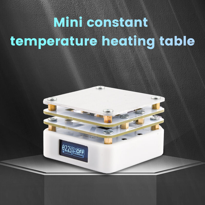 핫 플레이트 디지털 디스플레이 조절 가능 일정 온도 가열 테이블, 납땜 다이오드 예열 테이블, LED 수리 도구, MHP30