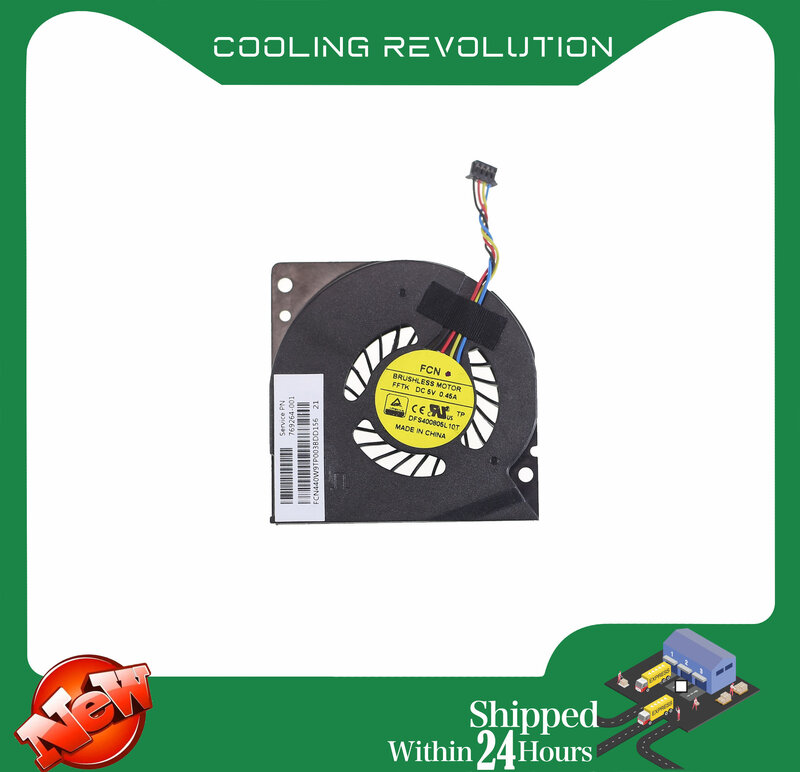 Ventilador de refrigeração para laptop, DFS400805L10T FFTK BSB05505HP DC 5V 4 pinos CT02 DT23 A01 769264-001