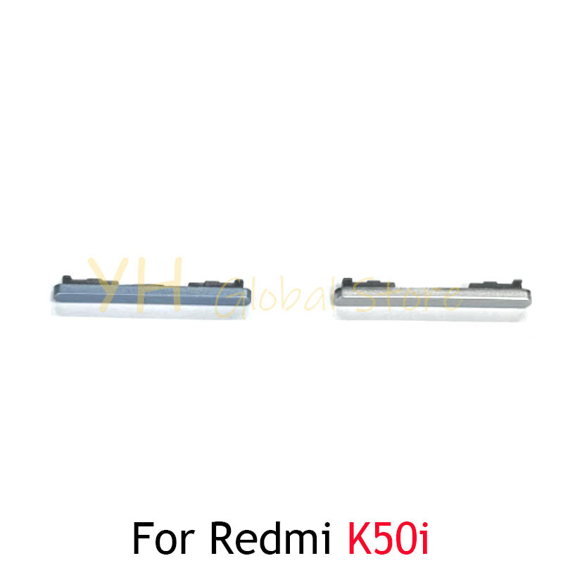 10 Stuks Voor Xiaomi Redmi K50i K70 K60 K50 Pro Ultra Power Knop Aan Uit Volume Omlaag Knop Sleutel Reparatie Onderdelen