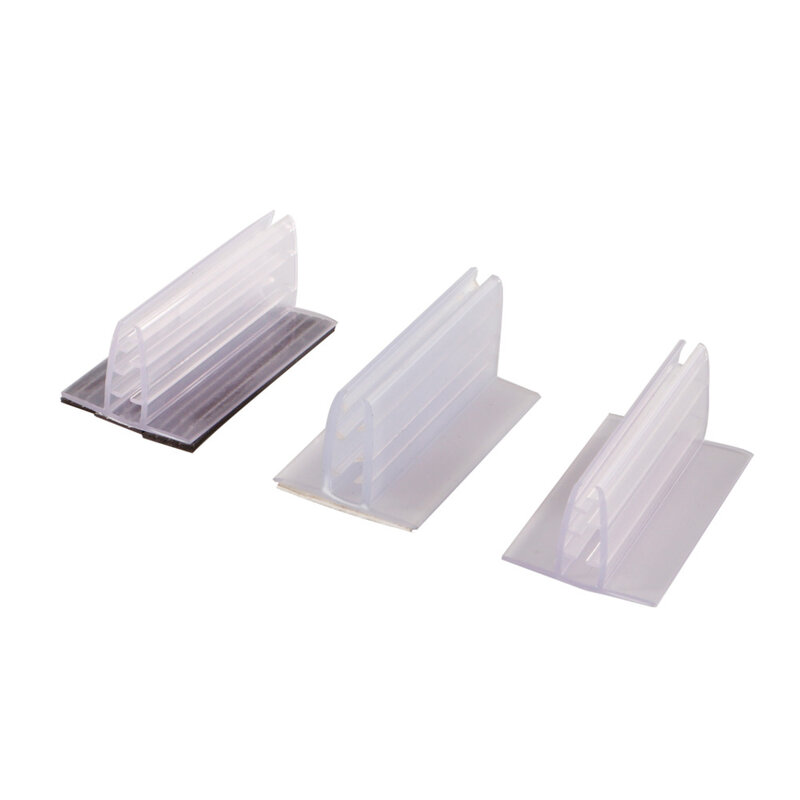 Soporte autoadhesivo para estornudos, soporte para paneles acrílicos, soporte para estornudos en la boca, soportes acrílicos para vidrio