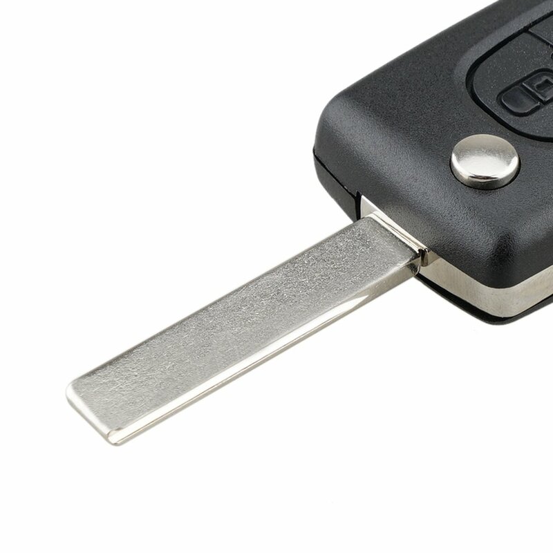 Flip pieghevole Car Key Shell per Peugeot 206 407 307 607 per Citroen C2 C3 C4 C5 C6 berlingo Remote key Case 2/3 pulsanti
