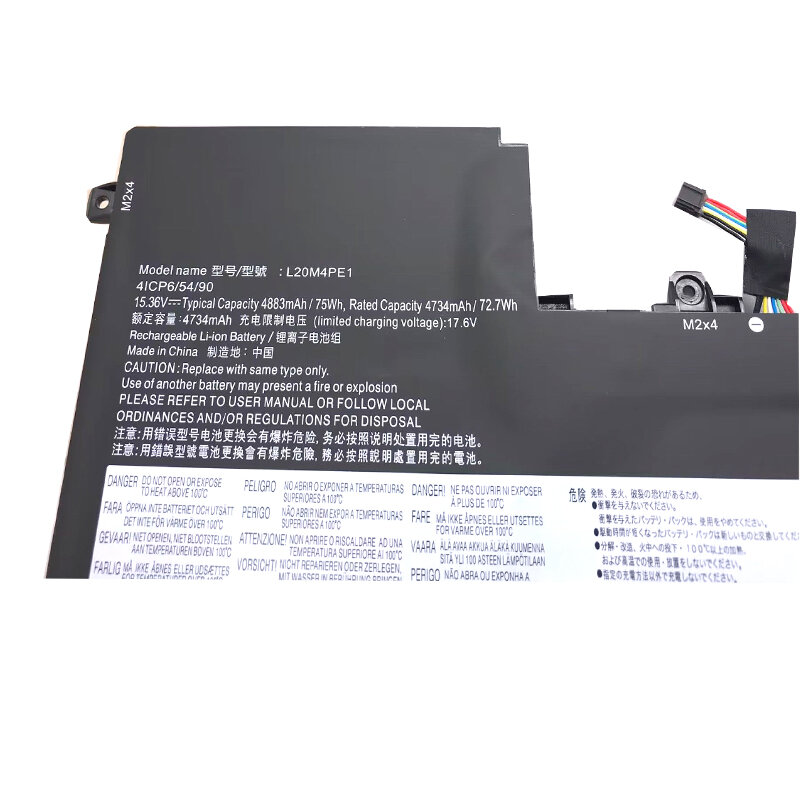 LMDTK New L20M4PE1 L20C4PE1 L20L4PE1 Laptop Battery For Lenovo IdeaPad 5 Pro-16ACH6 Pro-16IHU6  Creator 5-16ACH6 15.36V 75WH