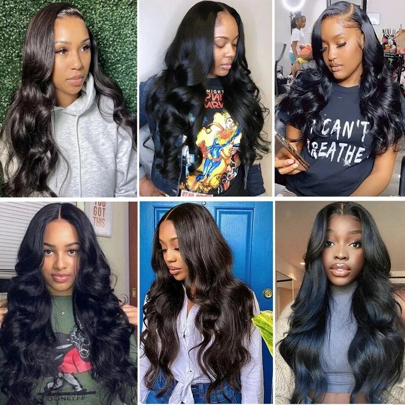 30 40 Inch body wave 13x6 hd lace frontal wigs For Women Remy Brazilian 360 lace front wig human hair Pre Plucked hair on sale