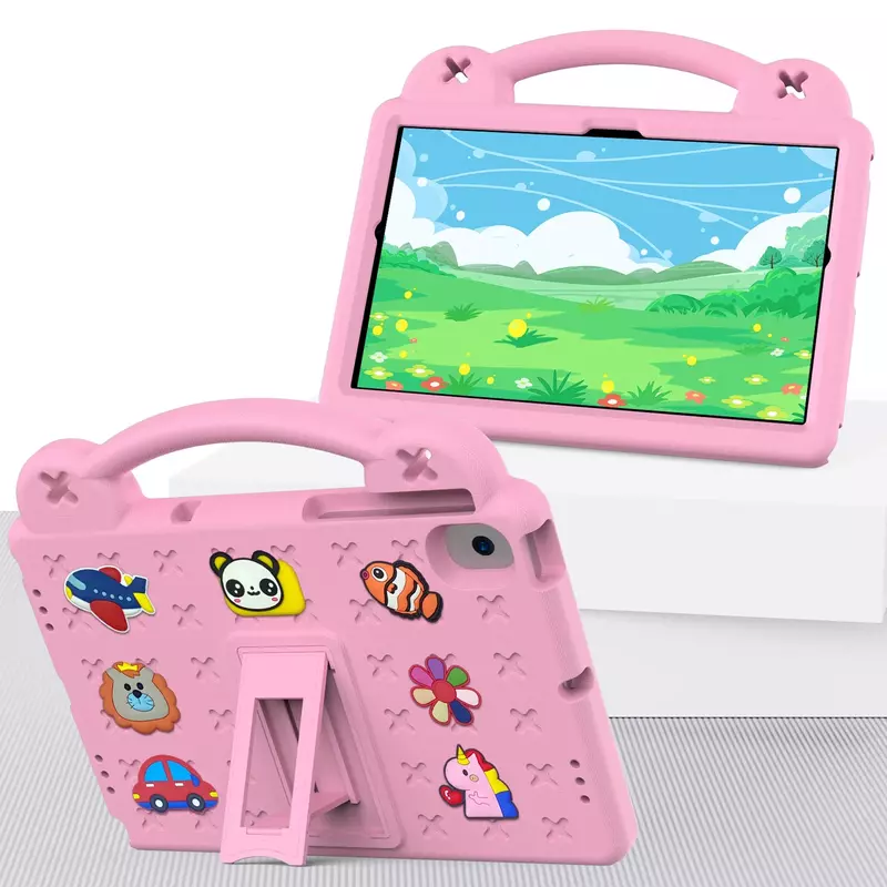 Детский чехол-подставка из ЭВА с медведем для Samsung Galaxy Tab S9, A9 Plus, A8 10,5, SM-X200 X205, X207, S6 lite 10,4, P610, P615, A7 lite 8,7, чехол