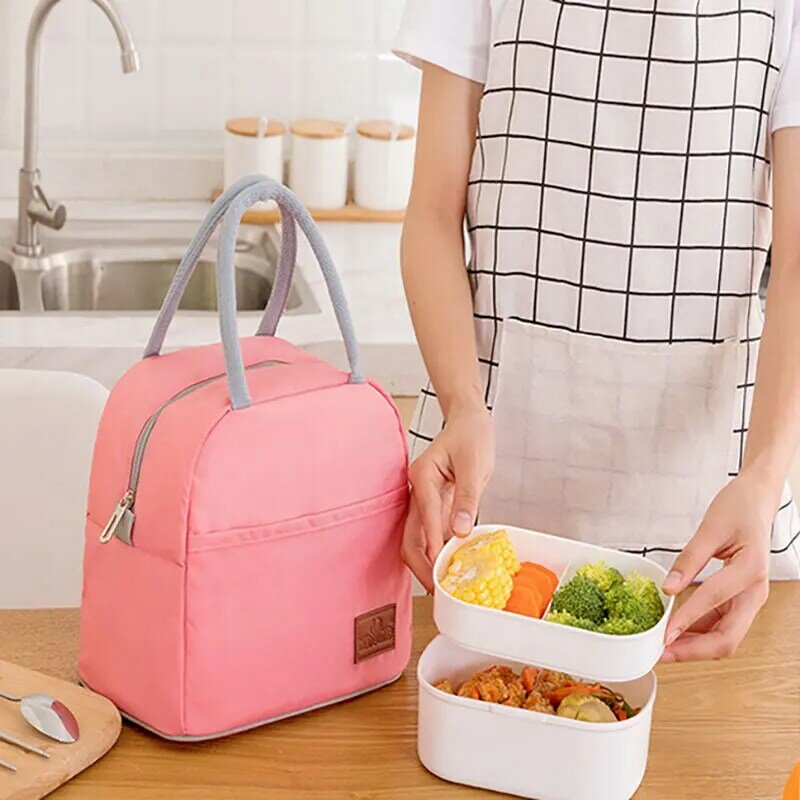 Insulated Cold Picnic Carry Case Lunch Bag Outdoor Camping Hiking Food Thermal Pouch Fresh Cooler Bag Storage Container Bag