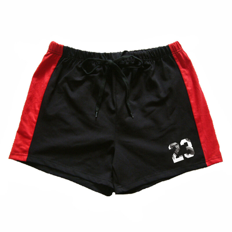 Pantalones cortos deportivos para hombre, Bermudas de algodón, estilo clásico, informal, color negro, ropa de marca para correr, verano, 2022