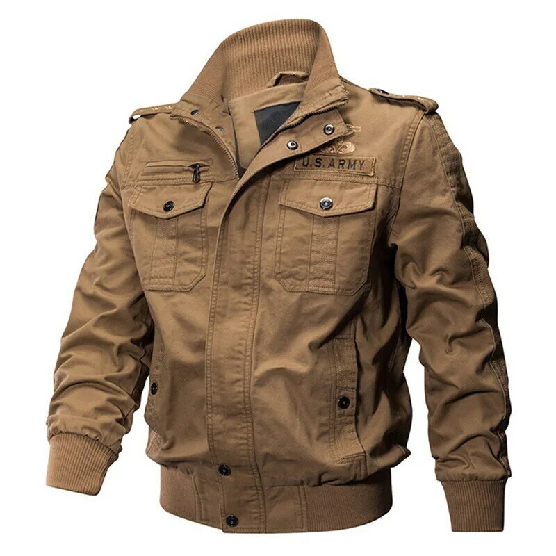 2024 nuova giacca da uomo primavera autunno nuovo cappotto militare Casual Design di alta qualità cappotto allentato di tendenza della moda per top da uomo