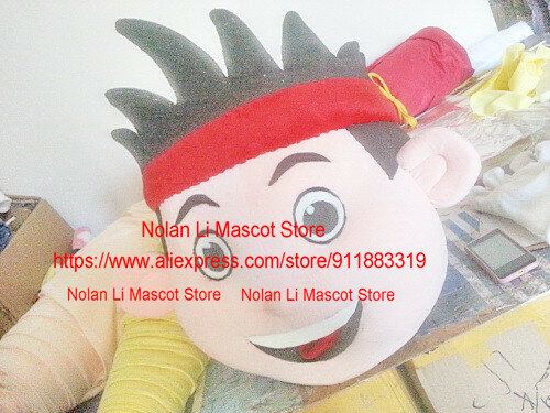 Casco in materiale EVA di alta qualità Costume da mascotte pirata Set di cartoni animati oggetti di scena per film festa di compleanno gioco di ruolo regalo di natale 732