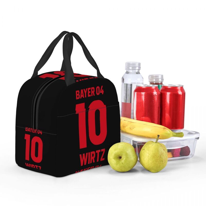 Florian Wirtz Leverkusen Isolamento Lunch Bag, Bento Pack, Refeição Bolsa, Bayer Bolsa