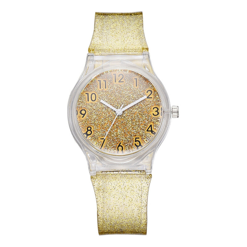 Fashion Women Girls Summer Fresh Macaron Color Trend Summer Quartz Watch Women'S Wristwatches High Quality Reloj Para Mujer