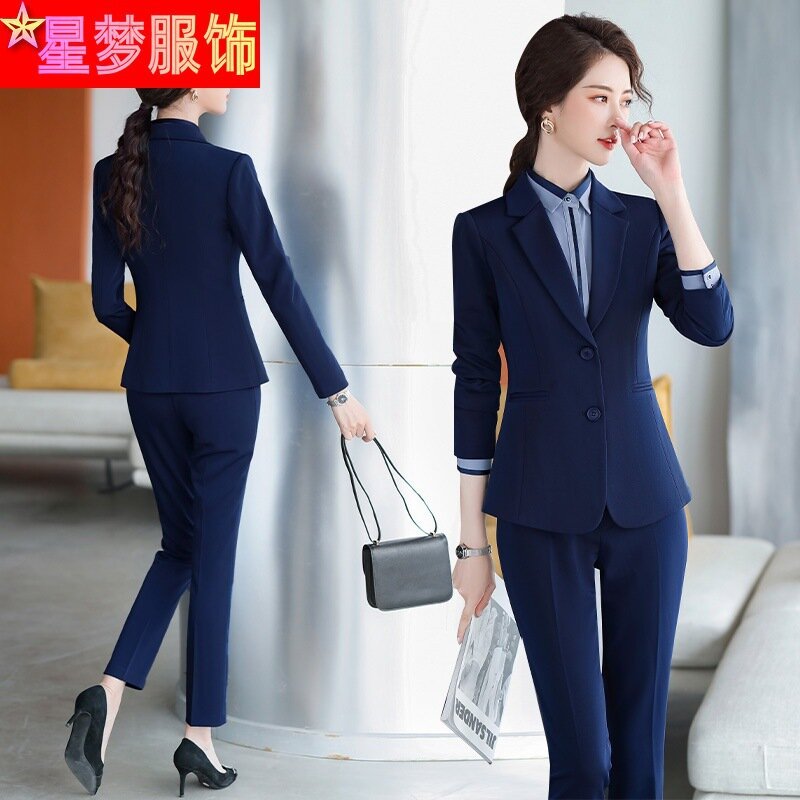 20912 Anzug Frühling Herbst tragen neue koreanische Mode Temperament Anzug Damen profession elle Freizeit anzug Jacke