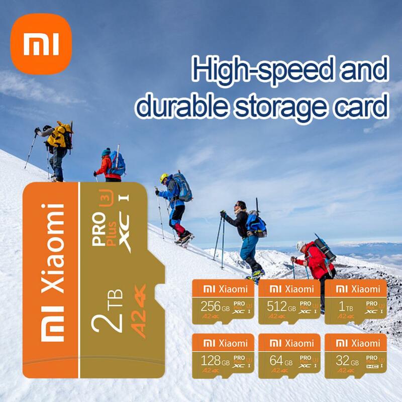 Xiaomi Mijia kartu SD 1TB 2TB kecepatan tinggi, kartu TF mikro 512GB kartu SD 10 kartu TF mikro kartu SD 1TB kartu memori untuk Ps4 Ps5 asli