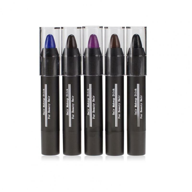 3.5g Hair Dye Pen One-Time High Saturation Hair Dye Crayon Hairline Concealer Pen Hair Touch up Chalk Makeup Hairs Pencil Cream