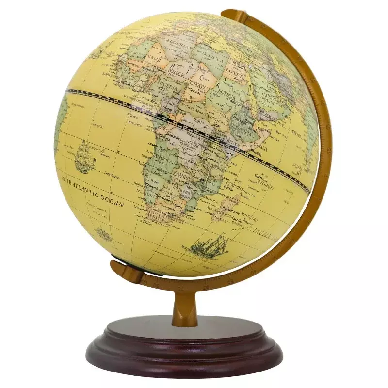 Globe antique européen et américain de 20cm et 25cm, ornement chinois et anglais, veilleuse rétro