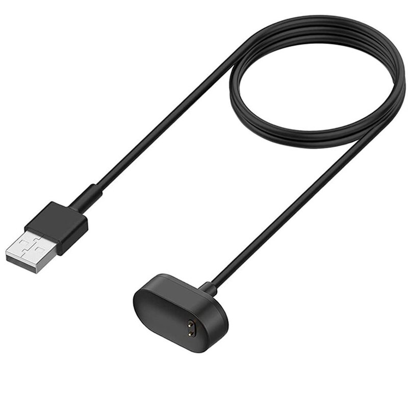 Substituição USB cabo de carregamento, Carregador para Fitbit Ace 2, Fitbit Inspire, HR, Relógio inteligente