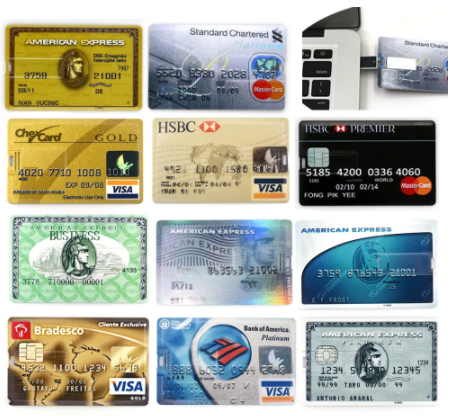 2023 고속 신용 카드, 128GB, 256GB, 512GB, 펜 드라이브, 32GB, 은행 카드, 64GB, USB 플래시 드라이브 지갑 카드, 메모리 스틱, 핫 세일