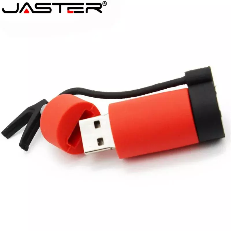Fire Extinguisher Pen Drive, Bombeiros, Disco Flash USB de Alta Velocidade, Memory Stick, Capacidade Real, 64GB, 32GB, 16GB