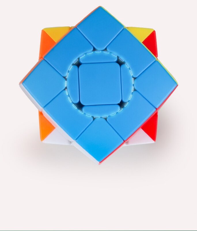 ShengShou-ألعاب لغز المكعب السحري الاحترافية للأطفال ، دائرية ، 2X2 ، 3X 3 ، 4x4 ، هدية