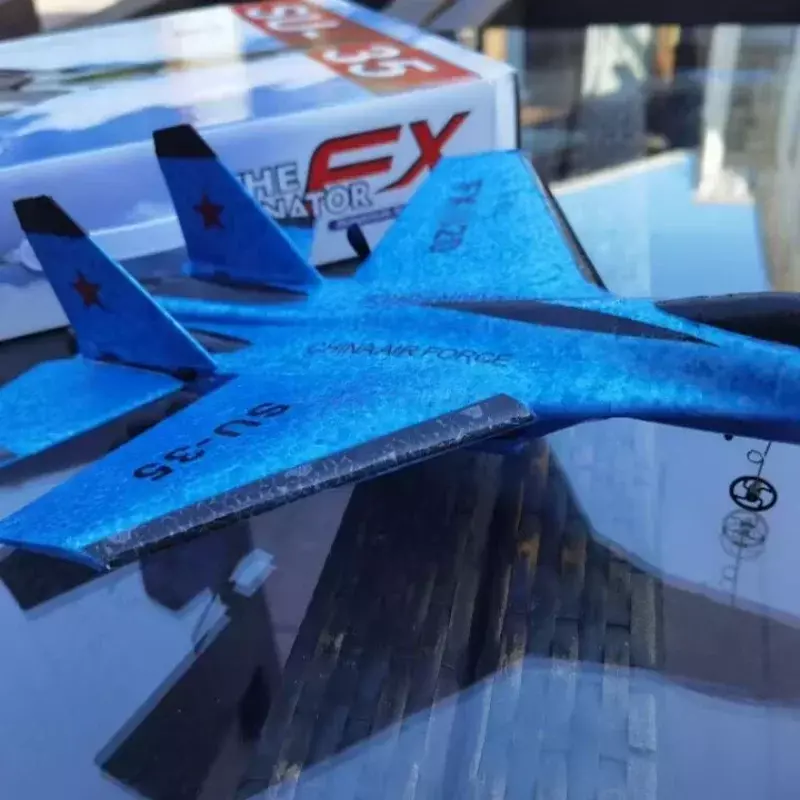 Télécommande transfrontalière foetal der foam Partners Wing Su Su35 Fighter, modèle d'avion électrique, jouet d'avion, assemblage gratuit